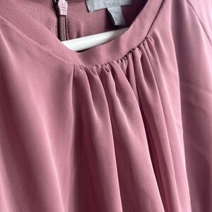 COS Dusty Rose Top